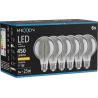 Mexen Vintis 6x LED спираловидна жичка крушка E27, G80, 8W, Топла - 2200K, 450 lm, опушен