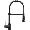 Mexen Clara кухненски смесител, черен - 670501-70