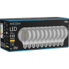 Mexen Vintis 10x LED Филамент Крушка E27, G95, 6W, Топла - 2700K, 510 lm, пушек - L157-E27-0627-70x10