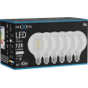 Mexen Vintis 6x LED Лампа на нажежаема жичка E27, G95, 6W, Неутрална - 4000K, 720 lm,