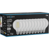 Mexen Vintis 10x LED филтърни крушки E27, G95, 10W, Неутрална - 4000K, 1320 lm, прозрачен