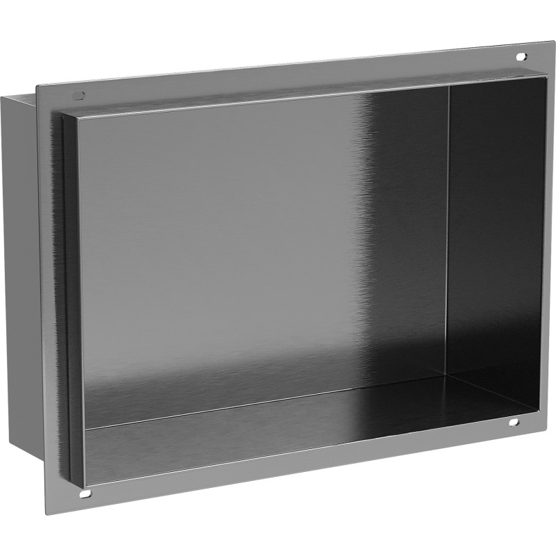 Mexen X-Wall-NR нишева лавица без фланец 30 x 20 см, четкано оръжееносиво - 19E1302010