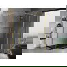 Mexen Mist-F сгъваема душ кабина дясно 85 x 80 см, прозрачна, златна - 8A6T-085-080-50-00-P