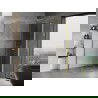 Mexen Mist-F сгъваема душ кабина дясна 70 x 100 см, прозрачна, златна - 8A6T-070-100-50-00-P