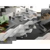 Метен Гаспар гранитна мивка с 1,5 камери с отцедник и кухненски смесител Рита, черен/златен - 6507-75-670300-00