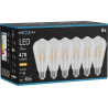 Mexen Vintis 6x LED филамент крушка E27, ST64, 4W, Топла - 2700K, 470 lm, прозрачна