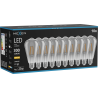 Mexen Vintis 10x LED крушка с нажежаема жичка E27, ST64, 4W, Топла - 2700K, 300 lm, димно