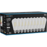 Mexen Vintis 10x LED филамент крушка E27, ST64, 6W, Неутрална - 4000K, 720 lm, прозрачен