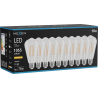 Mexen Vintis 10x LED филамент крушка E27, ST64, 8W, Топла - 2200K, 1055 lm, прозрачна
