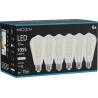 Mexen Vintis 6x LED филаментна крушка E27, ST64, 8W, Неутрална - 4000K, 1055 lm, прозрачна