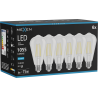 Mexen Vintis 6x LED нажежаема жичка Е27, ST64, 8W, Студена - 6500K, 1055 lm, прозрачен