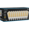 Mexen Vintis 10x LED филаментна крушка E27, ST64, 10W, Топло - 2700K, 910 lm, кехлибар