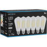 Mexen Vintis 6x LED филамент крушка E27, ST64, 10W, Неутрална - 4000K, 1320 lm, прозрачна