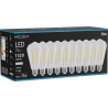 Mexen Vintis 10x LED нажежаема жичка крушка E27, ST64, 10W, Неутрална - 4000K, 1320 lm,