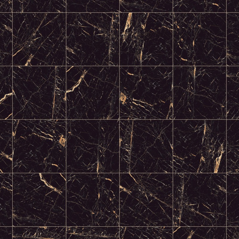 Mexen Python Златен полиран гранитогрес рект. G1, плочка за под и стена 60 x 60