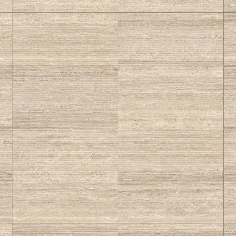 Mexen Neo Travertino Liner Natural полиран порцелан ректифицирана G1, плочка за под и стена 120 x 60 cm, мат - TL302-120-060-05