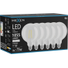 Mexen Vintis 6x LED филаментна крушка E27, G125, 8W, Неутрална - 4000K, 1055 lm, прозрачна