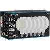 Mexen Vintis 6x LED крушка с нажежаема жичка E27, G125, 12W, Неутрална - 4000K, 1560 lm,