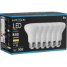 Mexen Nova 6x LED крушка E27, R63, 8W, Топла - 3000K, 840 lm - L104-E27-0830-01x06