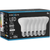 Mexen Nova 6x LED крушка E27, R63, 8W, Неутрална - 4000K, 840 lm - L104-E27-0840-01x06