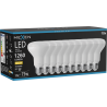 Mexen Nova 10x LED крушка E27, R80, 12W, Топла - 3000K, 1260 lm - L105-E27-1230-01x10
