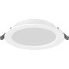 Mexen LDRR вграден таванен панел LED downlight, диаметър 14 cm, 9W, неутрална - 4000K, 990