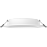 Mexen LDRR вграден таванен панел LED downlight, диаметър 14 cm, 9W, неутрална - 4000K, 990