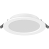 Mexen LDRR таванен панел downlight LED за вграждане, диаметър 14 см, 9W, Студена -