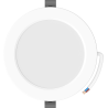 Mexen LDRR таванен панел downlight LED за вграждане, диаметър 14 см, 9W, Студена -
