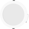 Mexen LDRR Вграден LED таванен панел downlight, ø 22 см, 18W, Неутрална - 4000K, 1980 lm, бял