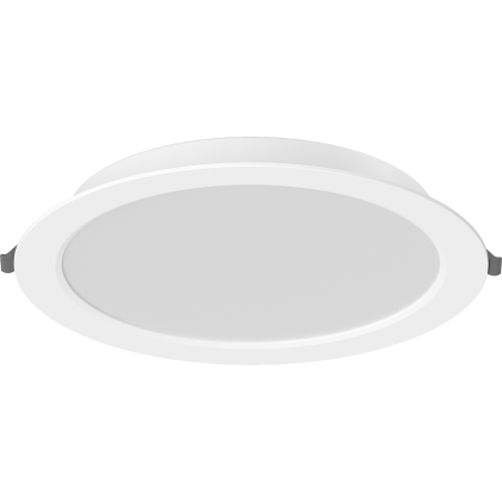 Mexen LDRR вграден LED таванен панел downlight, диаметър 22 см, 18W, Студена - 6500K, 1980