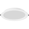 Mexen LDRR вграден LED таванен панел downlight, диаметър 22 см, 18W, Студена - 6500K, 1980