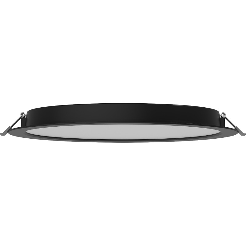 Mexen LDRR вдлъбнат таванен панел Downlight LED, 30 см, 24W, студена - 6500K, 1920 lm, черен