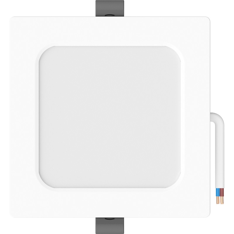 Mexen LDRR вграден LED панел за таван Downlight 12 x 12 cm, 6W, неутрална - 4000K, 600 lm, бял