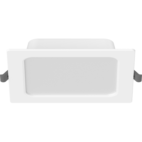 Mexen LDRR вграден LED таванен панел downlight 14 x 14 см, 9W, Студено - 6500K, 990 lm, бял