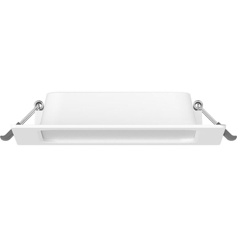 Mexen LDRR вграден LED таванен панел downlight 14 x 14 см, 9W, Студено - 6500K, 990 lm, бял