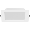 Mexen LDRR Вграден LED таванен панел downlight 17 x 17 см, 12W, Неутрална - 4000K, 1320 lm, бял