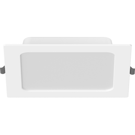 Mexen LDRR вграден LED таванен панел Downlight 17 x 17 cm, 12W, студена - 6500K, 1320 lm, бял