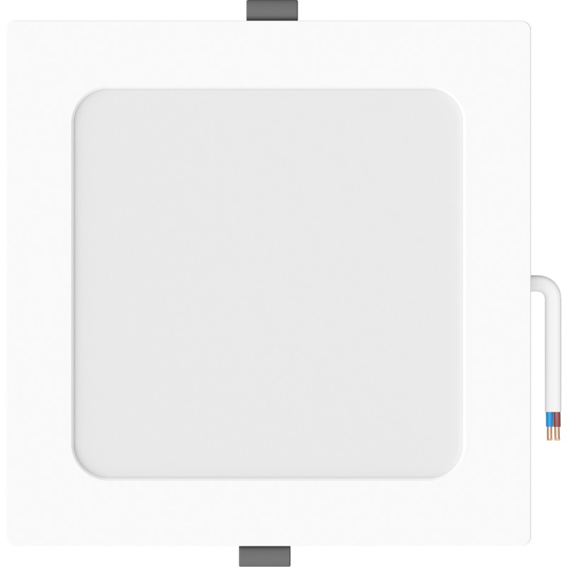 Mexen LDRR вграден LED таванен панел Downlight 17 x 17 cm, 12W, студена - 6500K, 1320 lm, бял