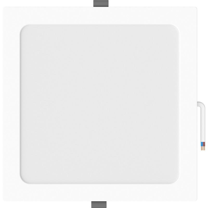 Mexen LDRR вграден таванен панел светодиоден downlight 22 x 22 см, 18W, неутрална -