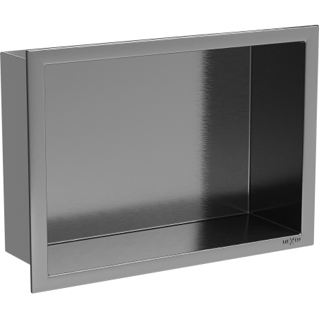 Mexen X-Wall-R вградена полица с яка 30 x 20 cm, матиран gun gray - 19E0302010