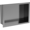 Mexen X-Wall-R вградена полица с яка 30 x 20 cm, матиран gun gray - 19E0302010