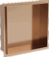 Mexen X-Wall-NR нишева рафт без фланец 30 x 30 см, мед с четка - 19C1303010