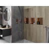 Mexen X-Wall-NR нишева рафт без фланец 30 x 30 см, мед с четка - 19C1303010