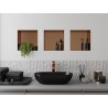 Mexen X-Wall-NR нишева рафт без фланец 30 x 30 см, мед с четка - 19C1303010