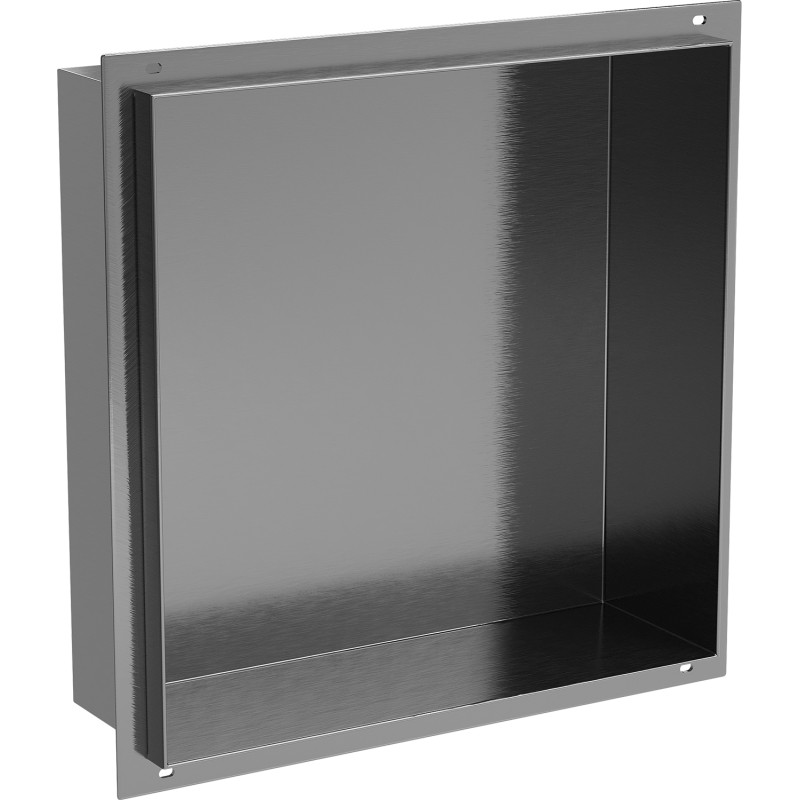 Mexen X-Wall-NR нишева поставка без кант 30 x 30 см, полиран в gun gray - 19E1303010