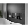 Mexen X-Wall-NR нишева поставка без кант 30 x 30 см, полиран в gun gray - 19E1303010