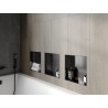 Mexen X-Wall-NR нишева поставка без кант 30 x 30 см, полиран в gun gray - 19E1303010