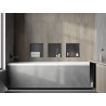 Mexen X-Wall-NR нишева поставка без кант 30 x 30 см, полиран в gun gray - 19E1303010