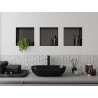 Mexen X-Wall-NR нишева поставка без кант 30 x 30 см, полиран в gun gray - 19E1303010